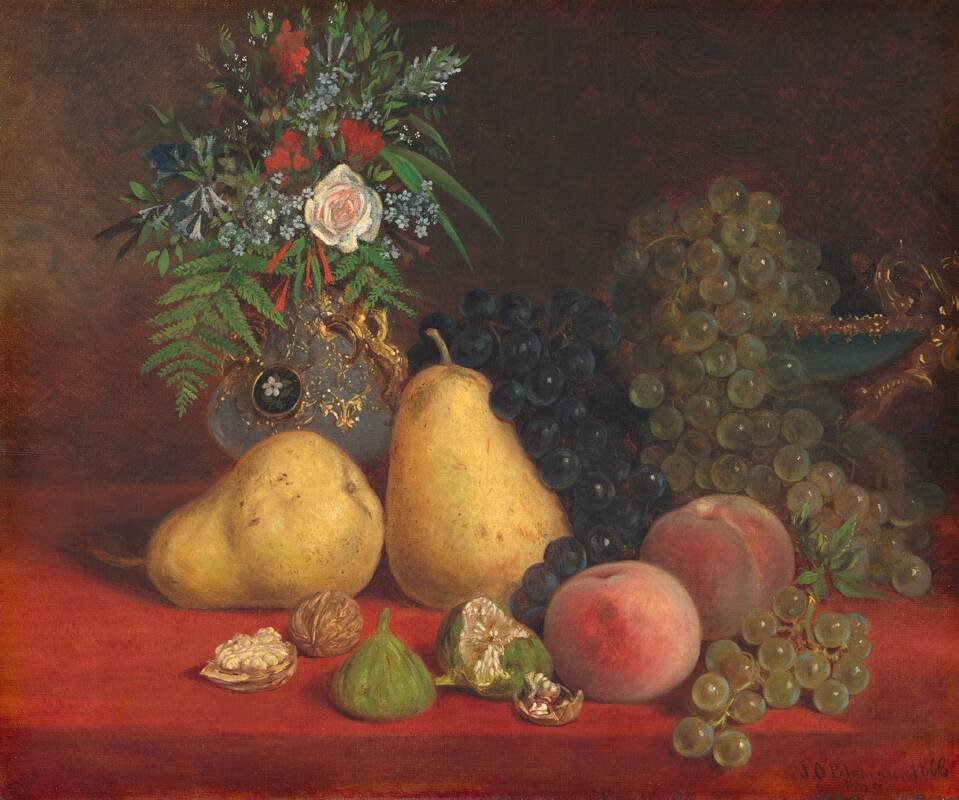 Still Life by John O'Brien Inman, 1868