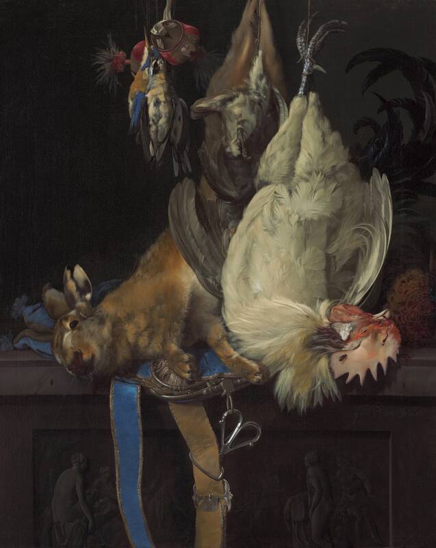 Still Life with Dead Game by Willem van Aelst, 1661