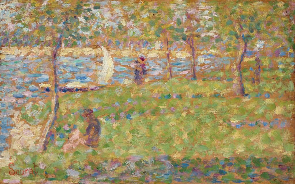 Study for "La Grande Jatte" by Georges Seurat, 1884/1885