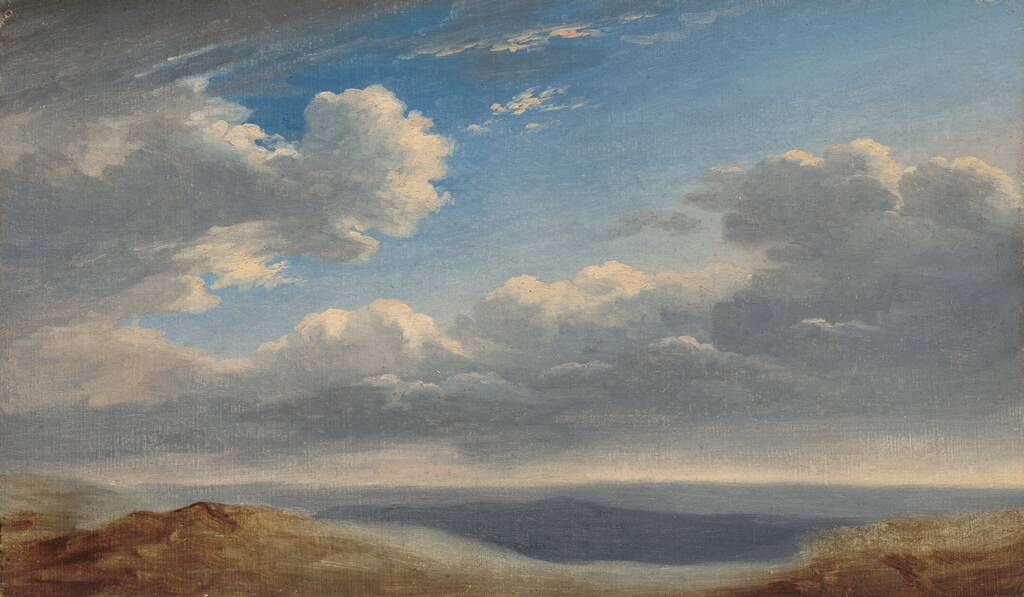 Study of Clouds over the Roman Campagna by Pierre-Henri de Valenciennes, c. 1782/1785