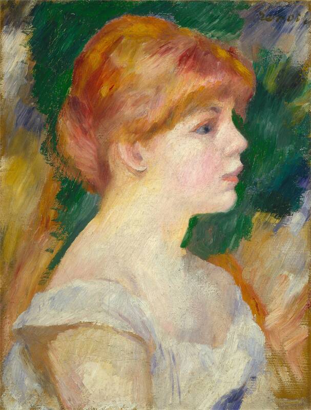 Suzanne Valadon by Auguste Renoir, c. 1885