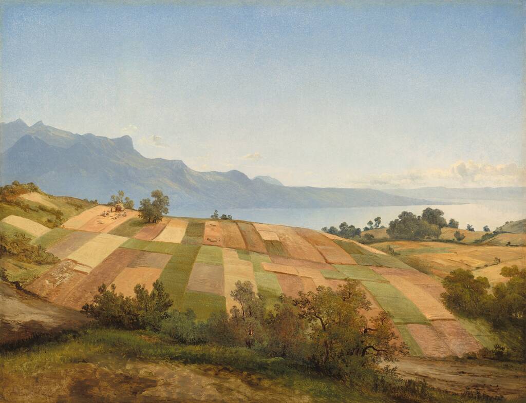 Swiss Landscape by Alexandre Calame, c. 1830