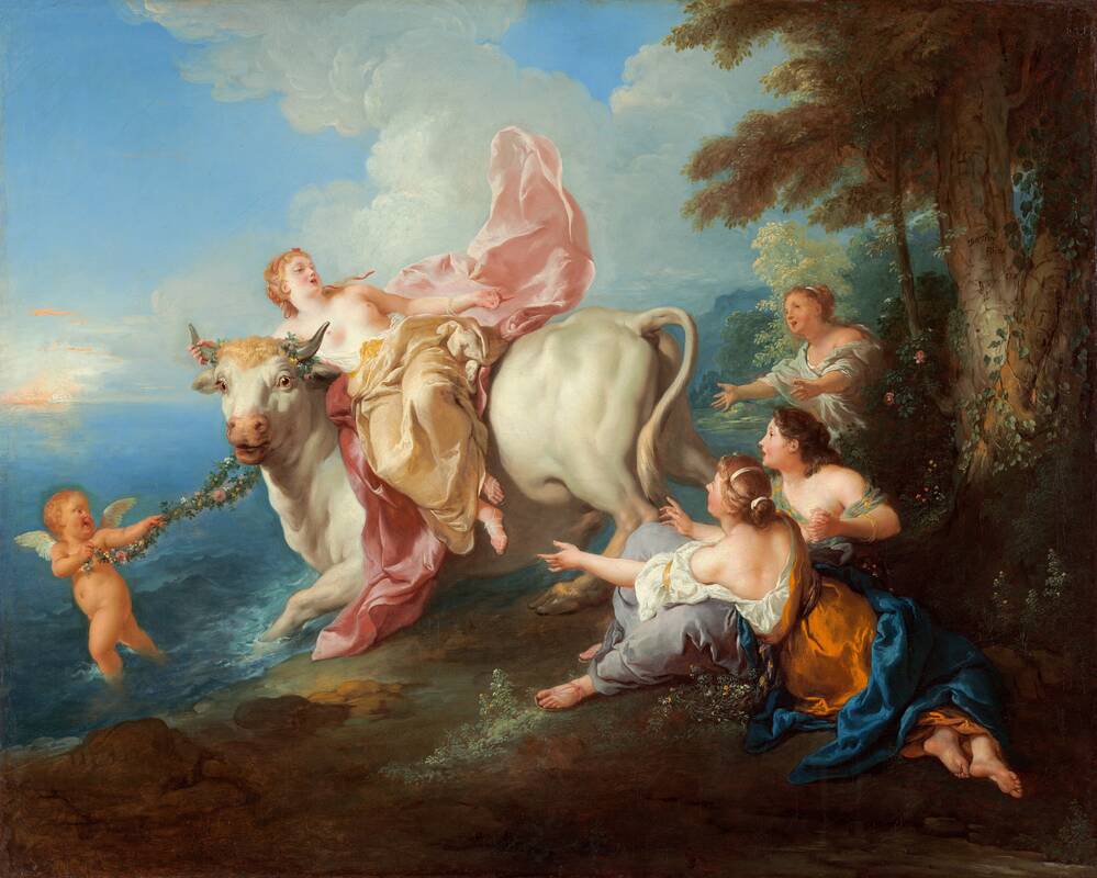 The Abduction of Europa by Jean François de Troy, 1716