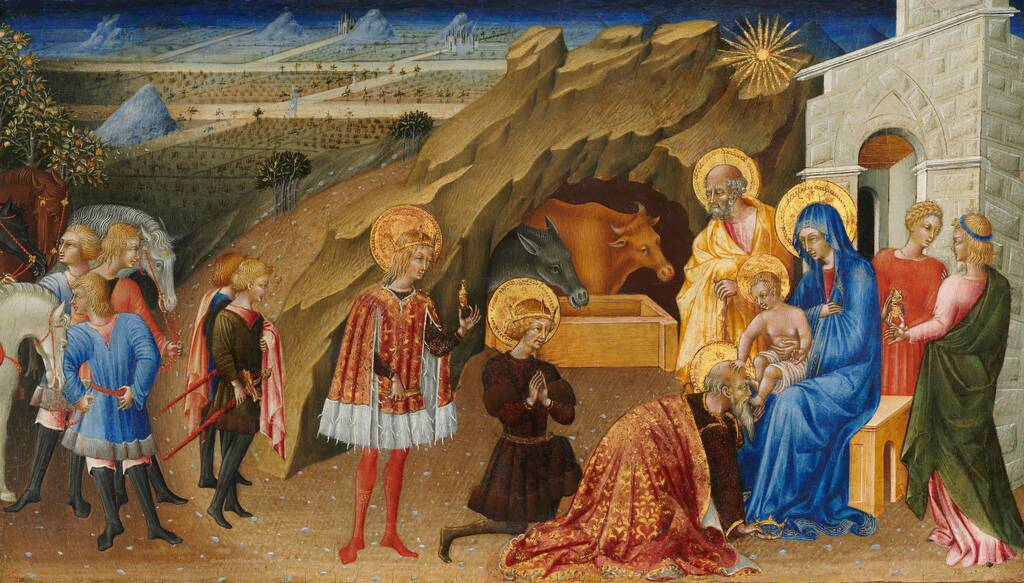 The Adoration of the Magi by Giovanni di Paolo, c. 1450