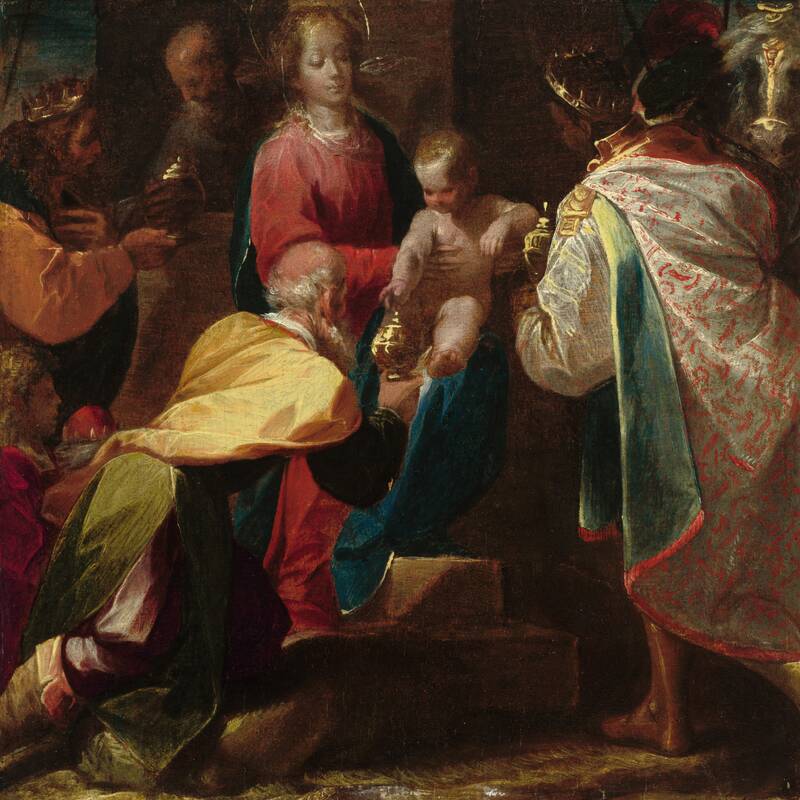 The Adoration of the Magi by Pier Francesco Mazzucchelli, called Morazzone, c. 1600