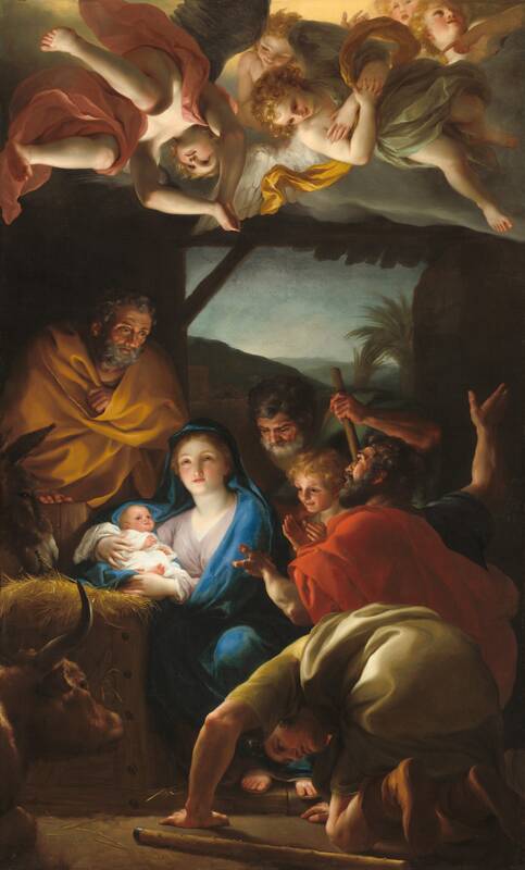 The Adoration of the Shepherds by Anton Raphael Mengs, c. 1764/1765