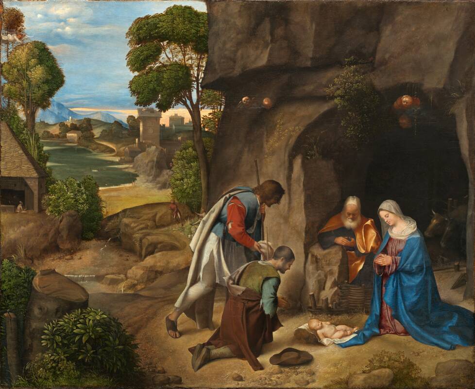 The Adoration of the Shepherds by Giorgione, 1505/1510