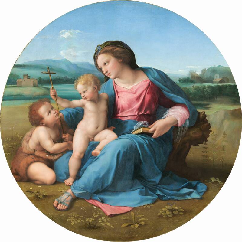 The Alba Madonna by Raphael, c. 1510