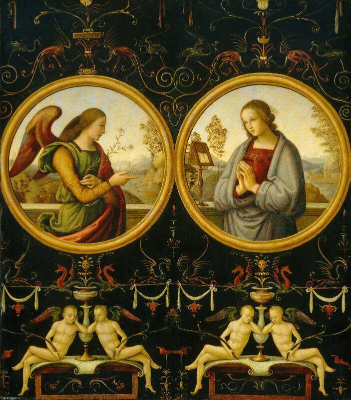 The Annunciation by Giannicola di Paolo, 1510/1515