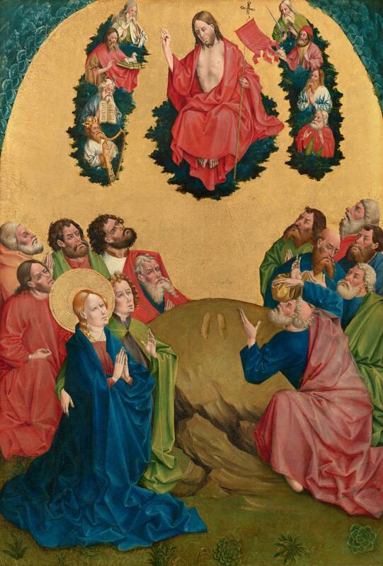 The Ascension by Johann Koerbecke, 1456/1457
