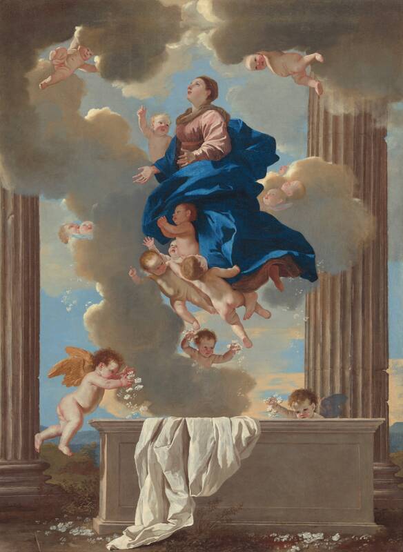 The Assumption of the Virgin by Nicolas Poussin, c. 1630/1632