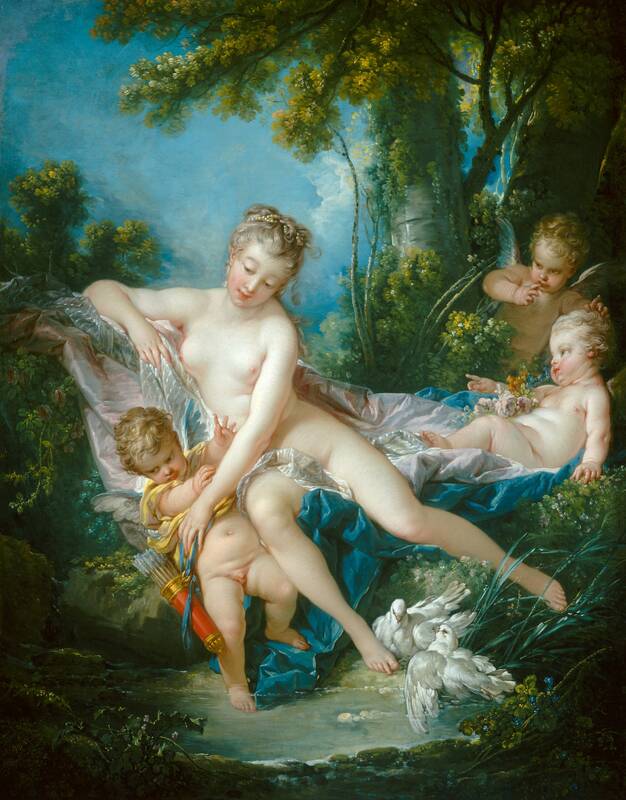 The Bath of Venus by François Boucher, 1751