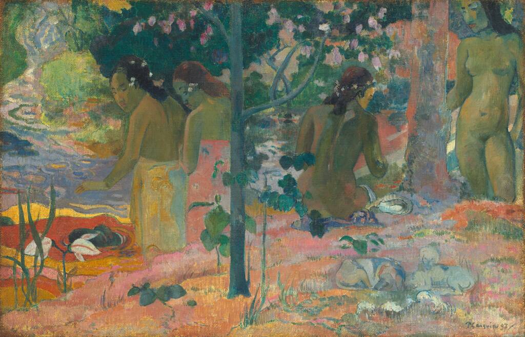 The Bathers by Paul Gauguin, 1897