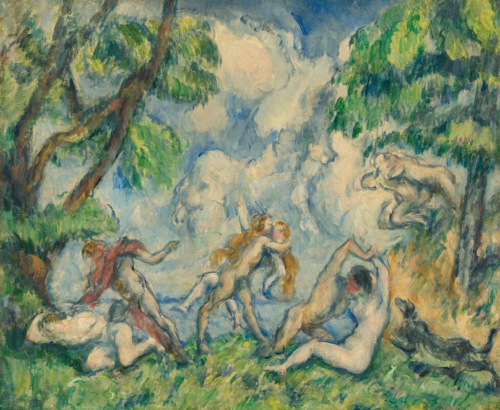 The Battle of Love by Paul Cézanne, c. 1880