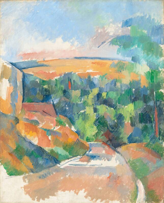 The Bend in the Road by Paul Cézanne, 1900/1906