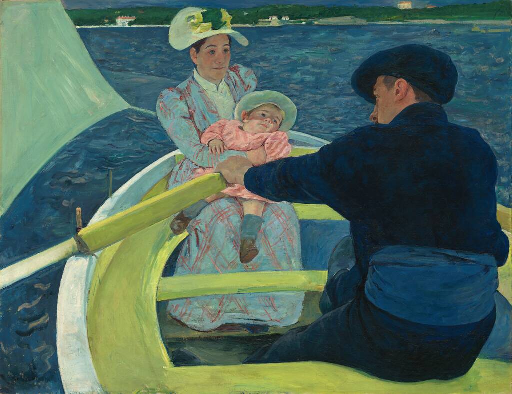 The Boating Party by Mary Cassatt, 1893/1894