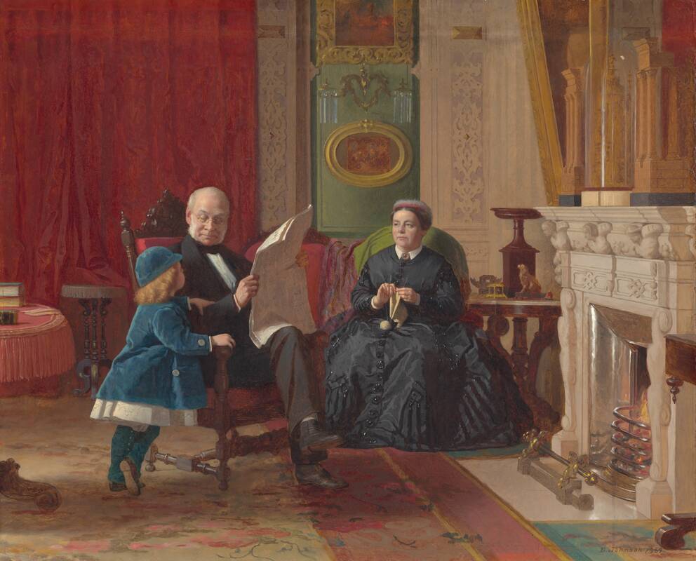 The Brown Family by Eastman Johnson, 1869