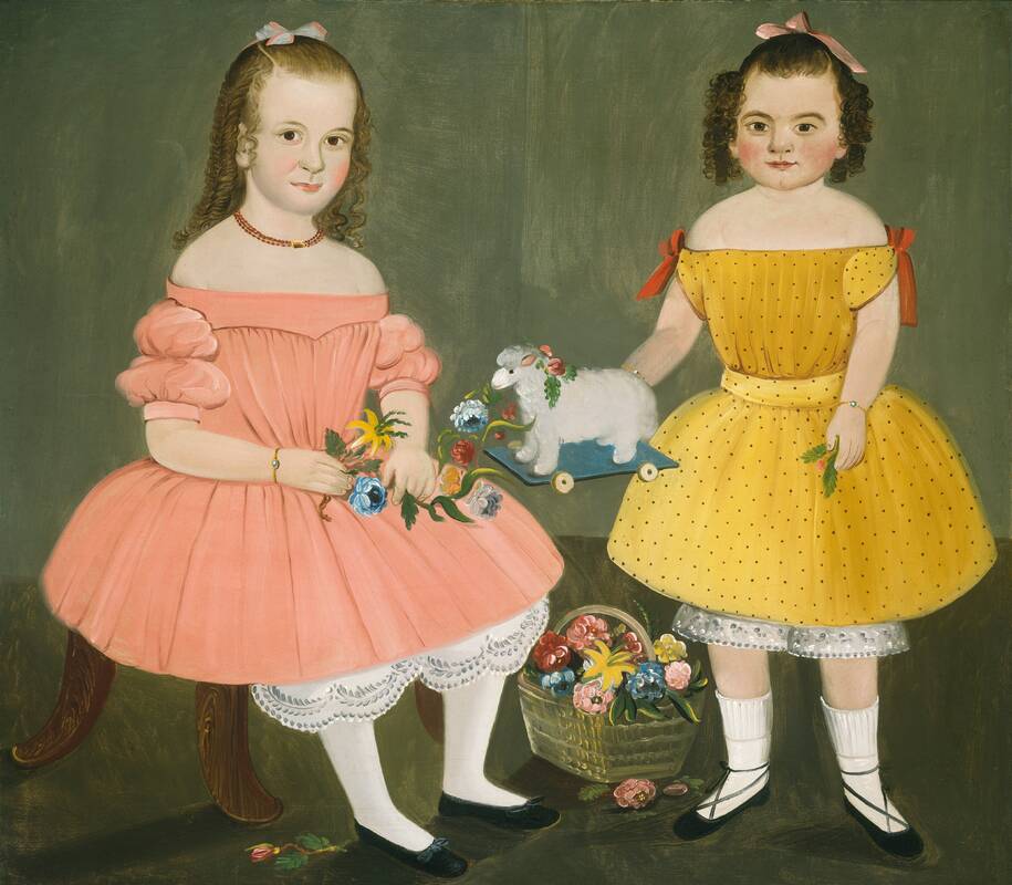 The Burnish Sisters by William Matthew Prior, 1854