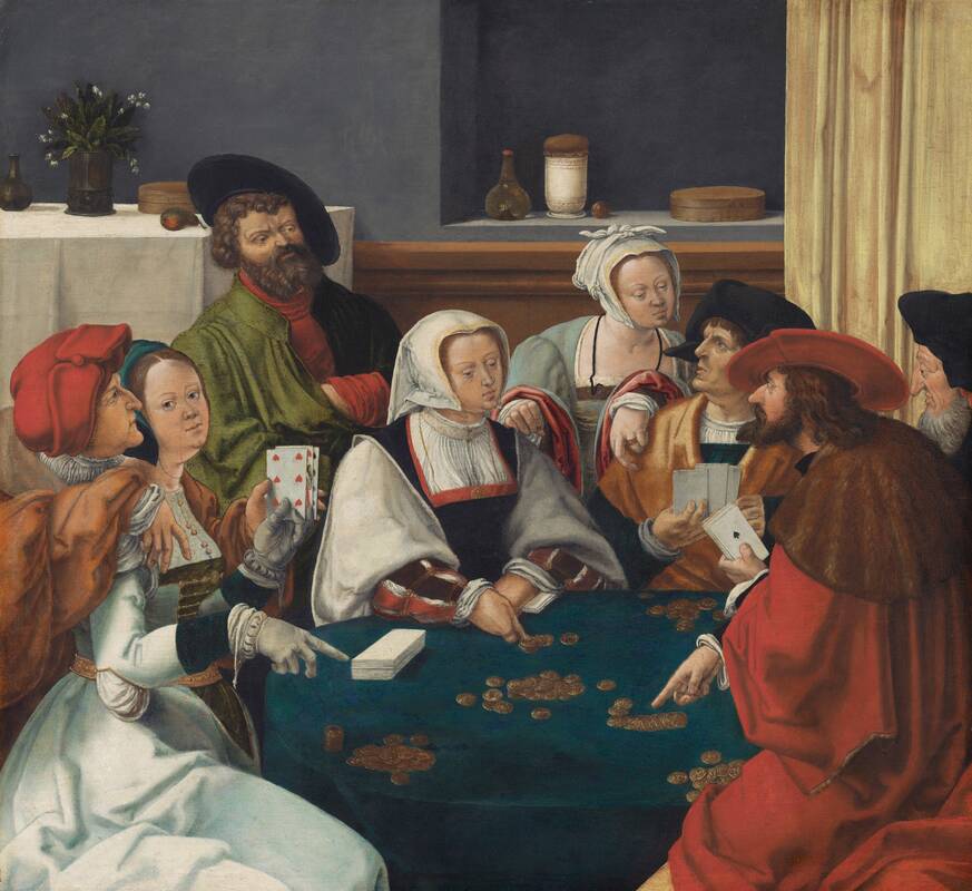 The Card Players by Anonymous Artist, probably c. 1550/1599