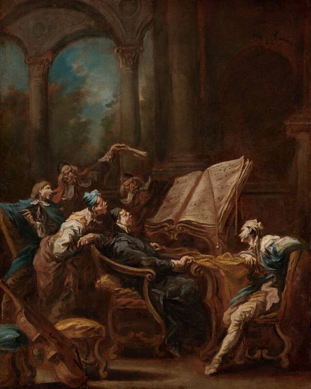 The Choristers by Alessandro Magnasco, c. 1740/1745