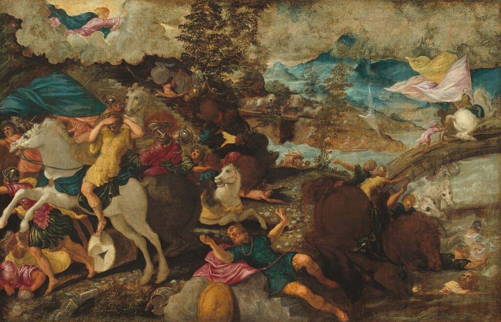 The Conversion of Saint Paul by Jacopo Tintoretto, c. 1544