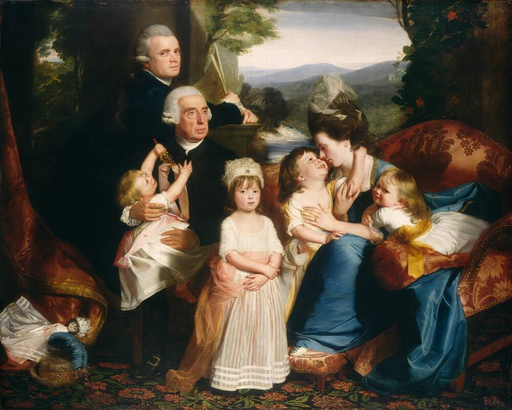 The Copley Family by John Singleton Copley, 1776/1777