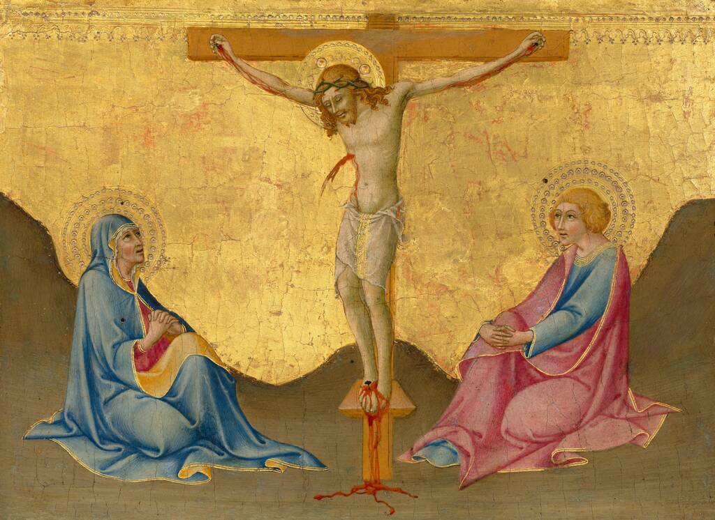 The Crucifixion by Sano di Pietro, c. 1445/1450