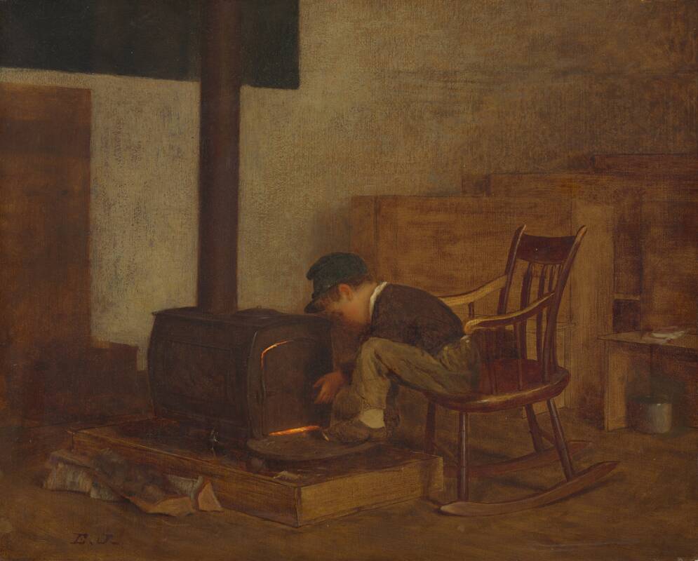 The Early Scholar by Eastman Johnson, c. 1865
