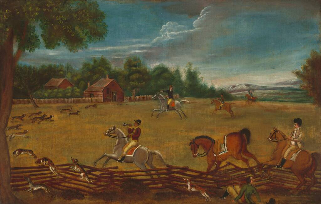The End of the Hunt by American 19th Century, c. 1800