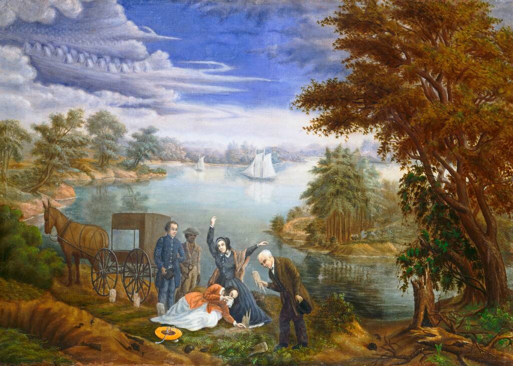 The Exhumation by Linton Park, c. 1890