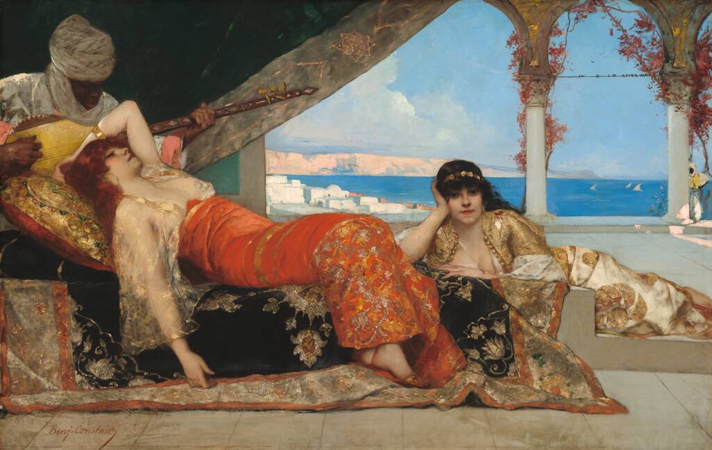 The Favorite of the Emir by Jean Joseph Benjamin Constant, c. 1879
