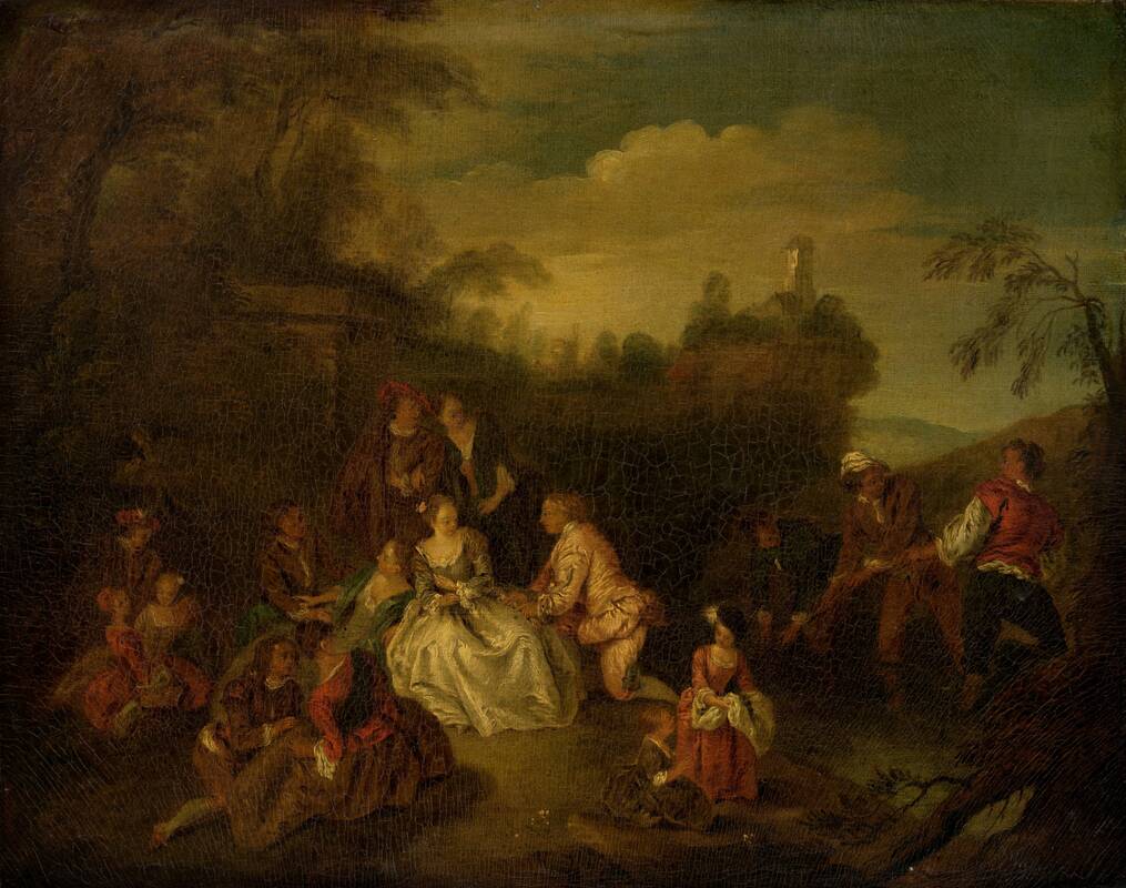 The Gift of the Fishermen by Anonymous Artist, 18th or 19th century