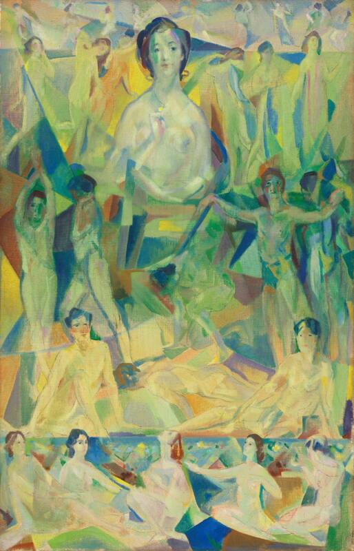 The Great Mother by Arthur B. Davies, c. 1913