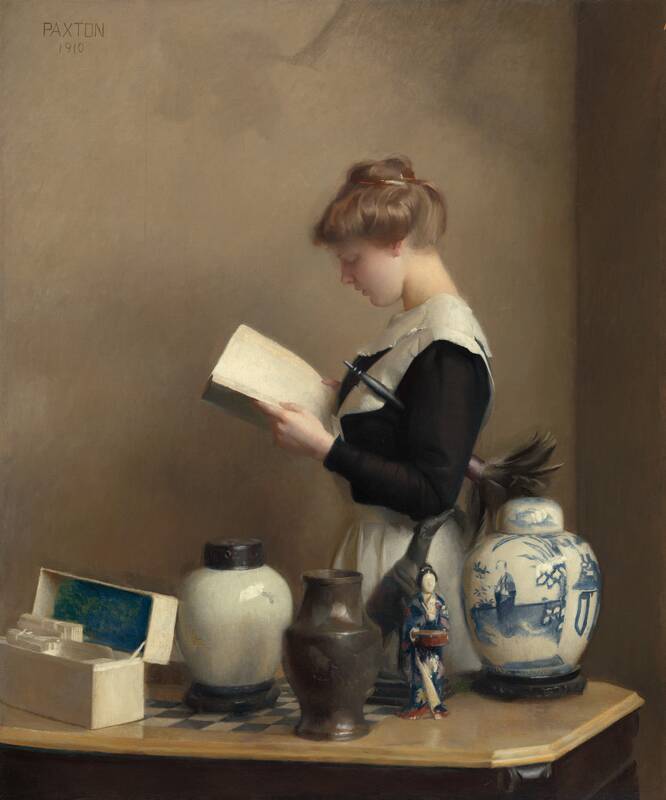 The House Maid by William McGregor Paxton, 1910