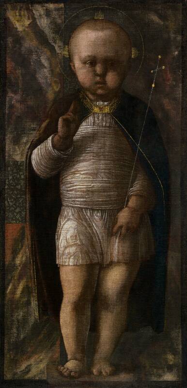 The Infant Savior by Andrea Mantegna, c. 1460