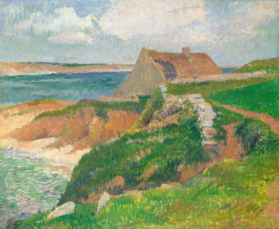 The Island of Raguenez, Brittany by Henri Moret, 1890/1895