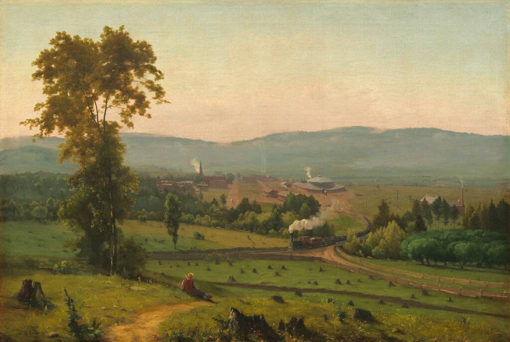 The Lackawanna Valley by George Inness, c. 1856