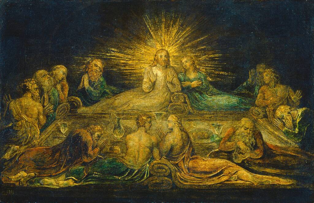 The Last Supper by William Blake, 1799
