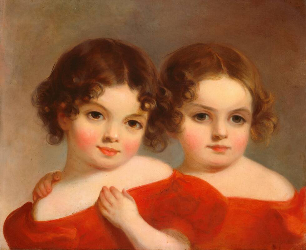 The Leland Sisters by Thomas Sully, c. 1830