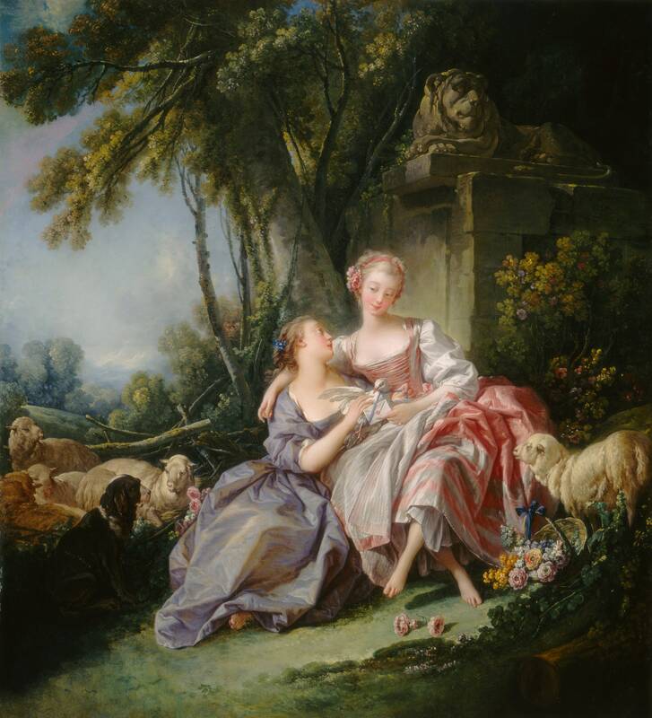 The Love Letter by François Boucher, 1750