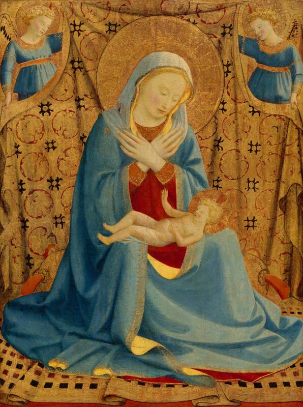 The Madonna of Humility by Fra Angelico, c. 1430