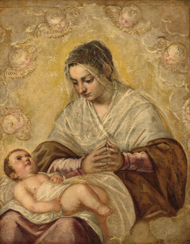 The Madonna of the Stars by Jacopo Tintoretto, c. 1575/1585