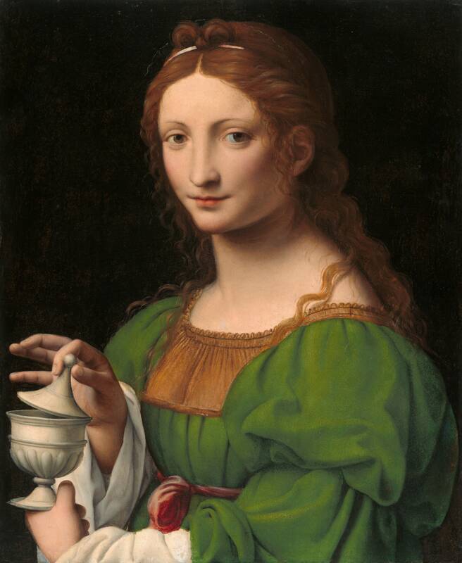 The Magdalen by Bernardino Luini, c. 1525