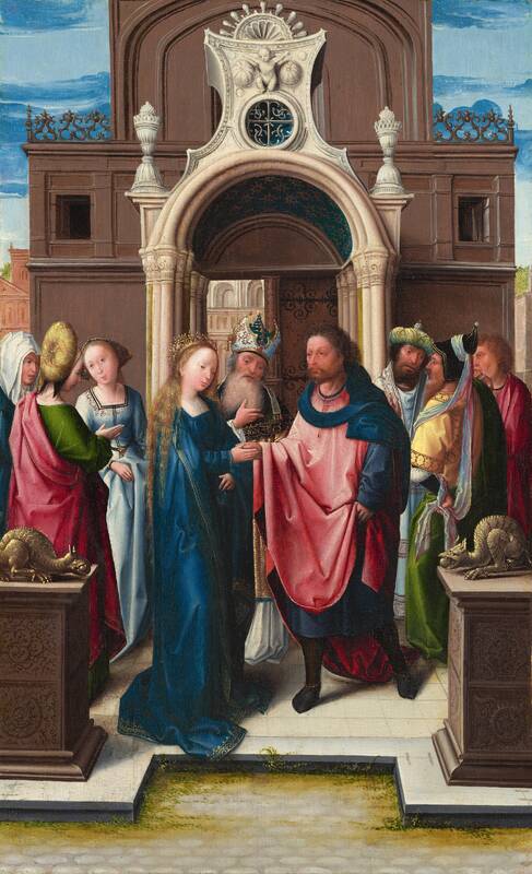 The Marriage of the Virgin by Bernard van Orley, c. 1513