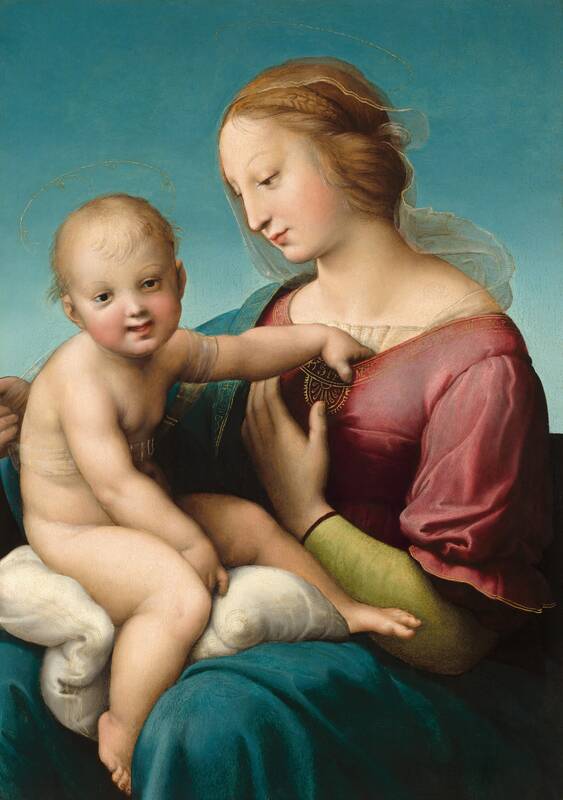 The Niccolini-Cowper Madonna by Raphael, 1508