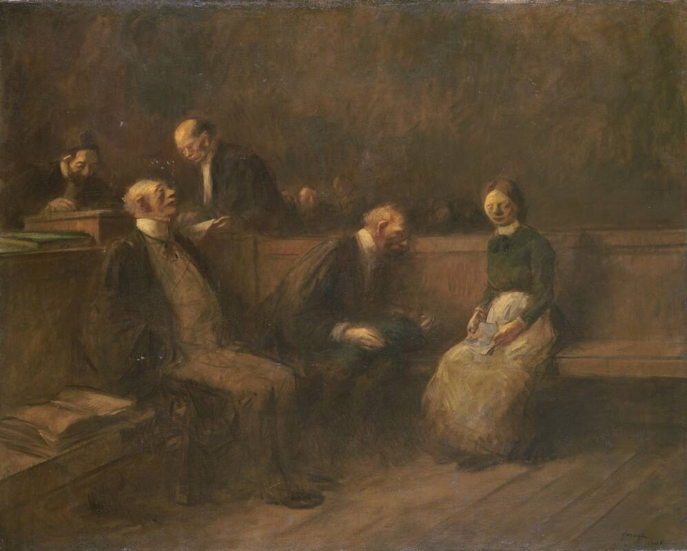 The Petition by Jean-Louis Forain, 1906