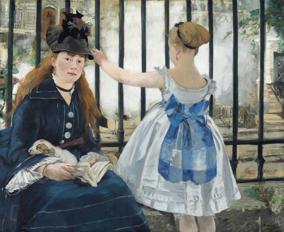 The Railway by Edouard Manet, 1873