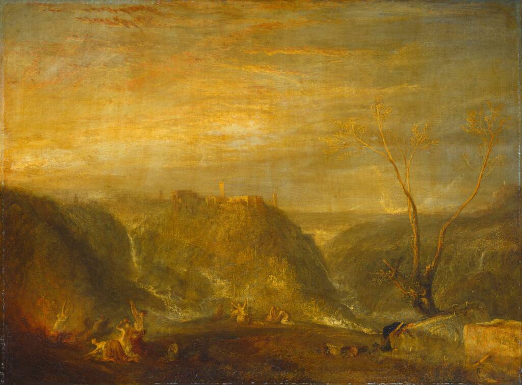 The Rape of Proserpine by Joseph Mallord William Turner, 1839