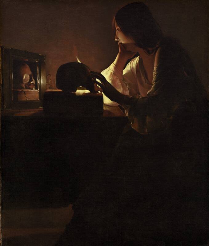 The Repentant Magdalen by Georges de La Tour, c. 1635/1640