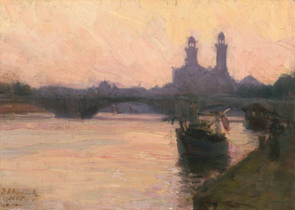The Seine by Henry Ossawa Tanner, c. 1902